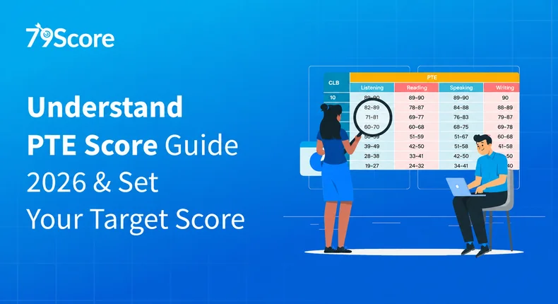 PTE Score Chart