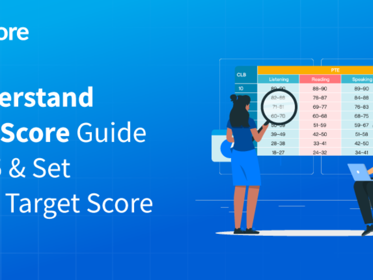 PTE Score Chart – PTE Exam Score Guide for Academic & Core
